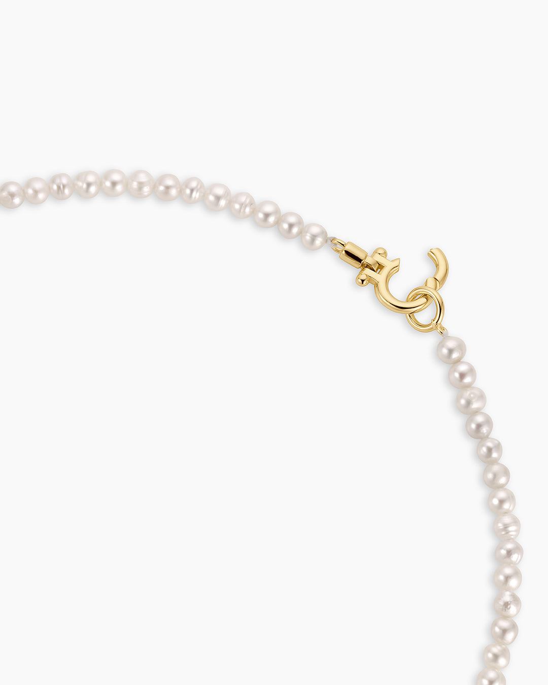 Shell Pearl Charm Necklace