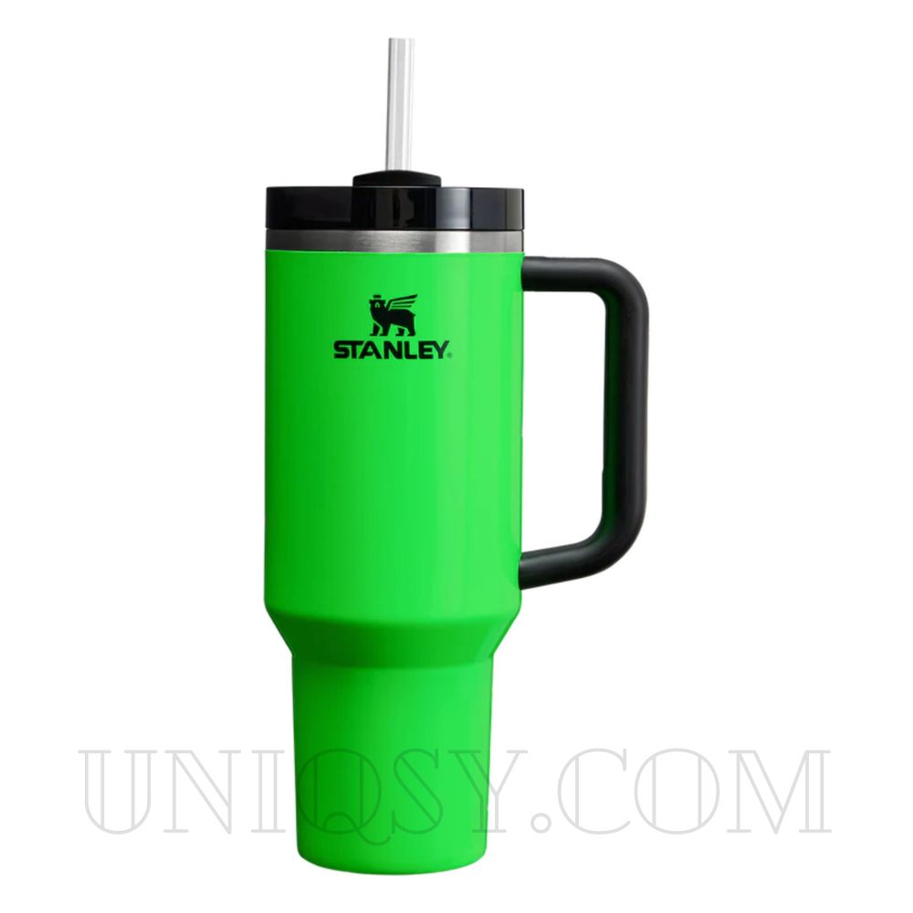 Stanley 40 OZ Neon Tumbler - Green