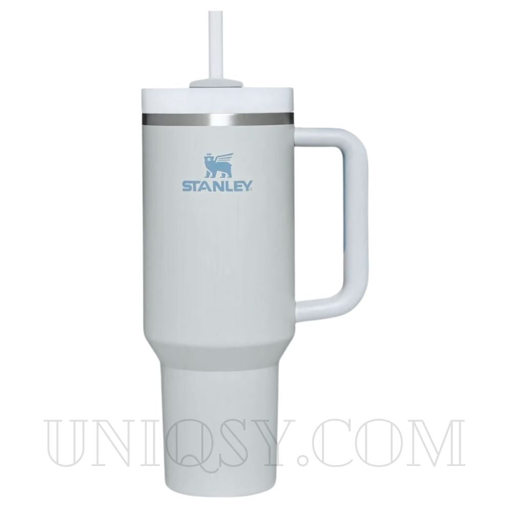Stanley 40 OZ Tumbler with Handle and Straw Lid - Stainless Steel