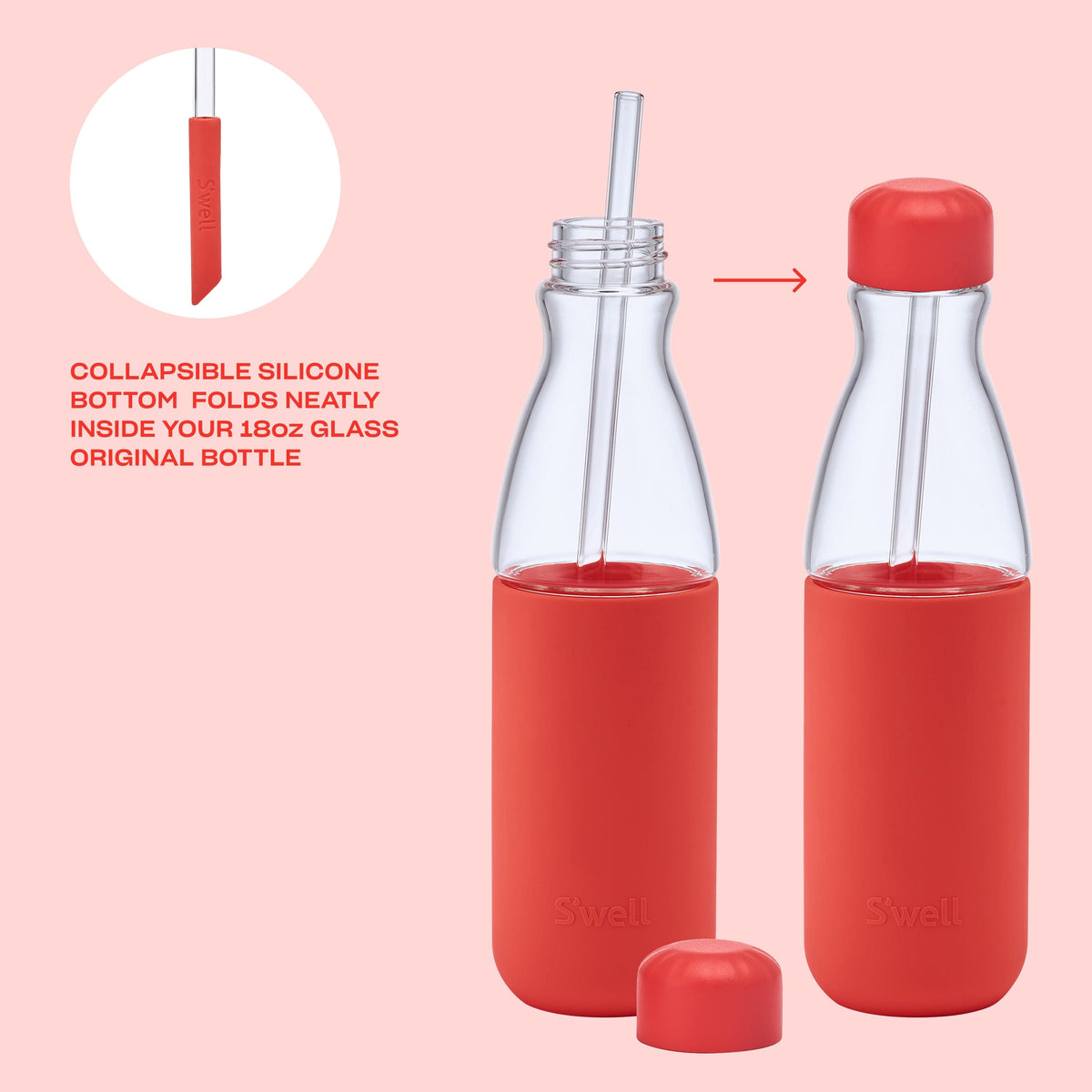 Glass Straw Set