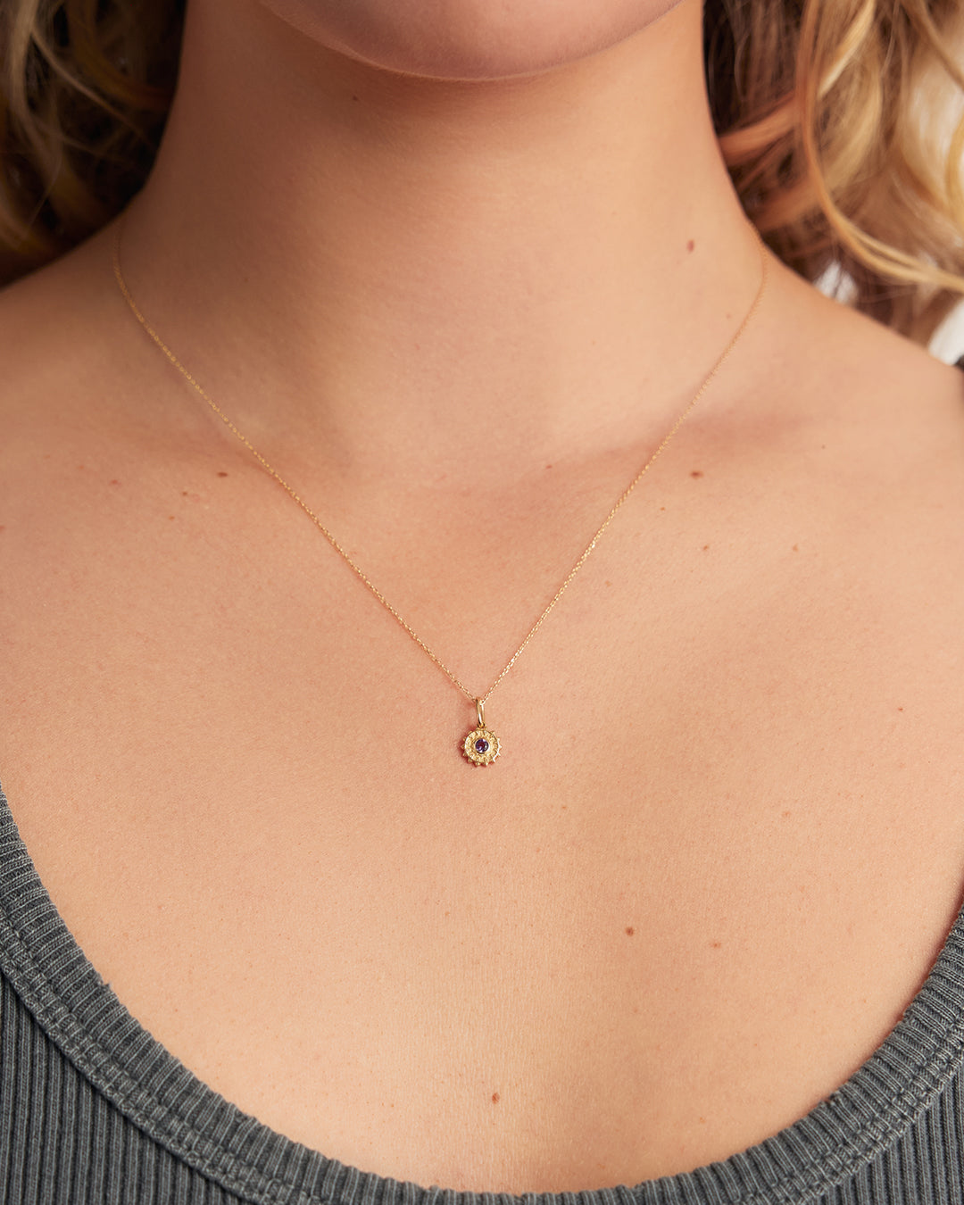 Sun Birthstone Charm