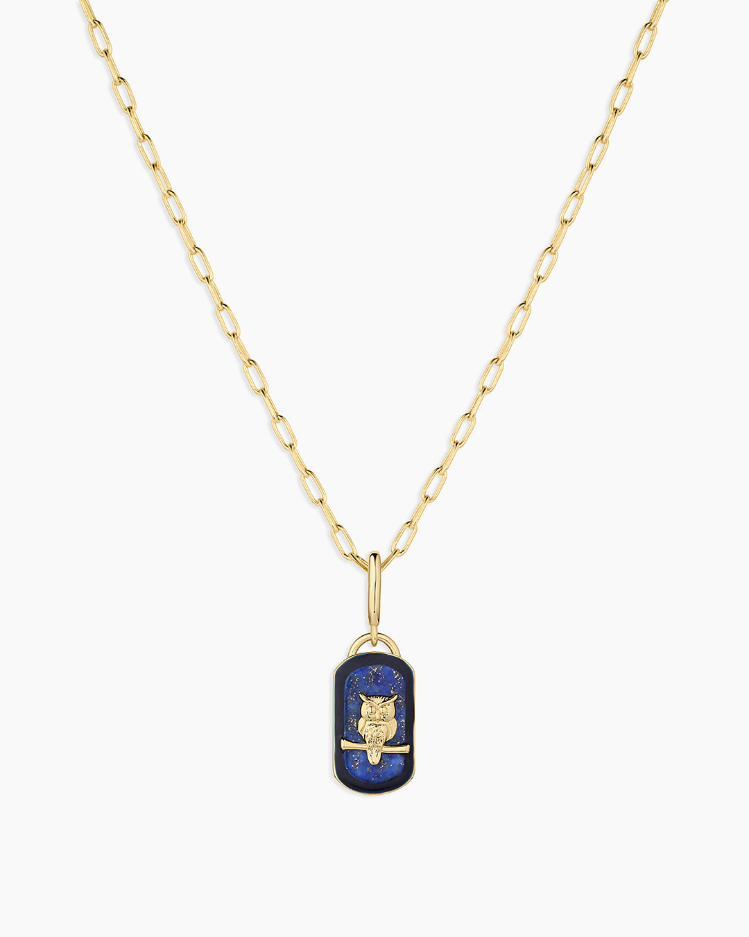 Power Gemstone Parker Charm Necklace Wisdom