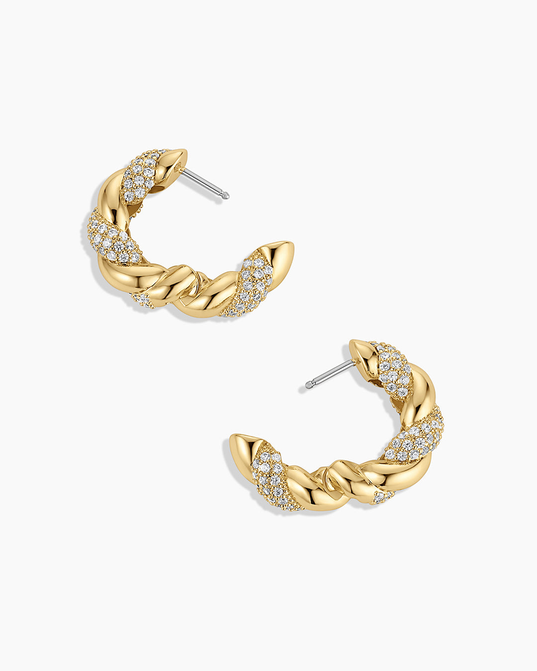 Crew Shimmer Hoops