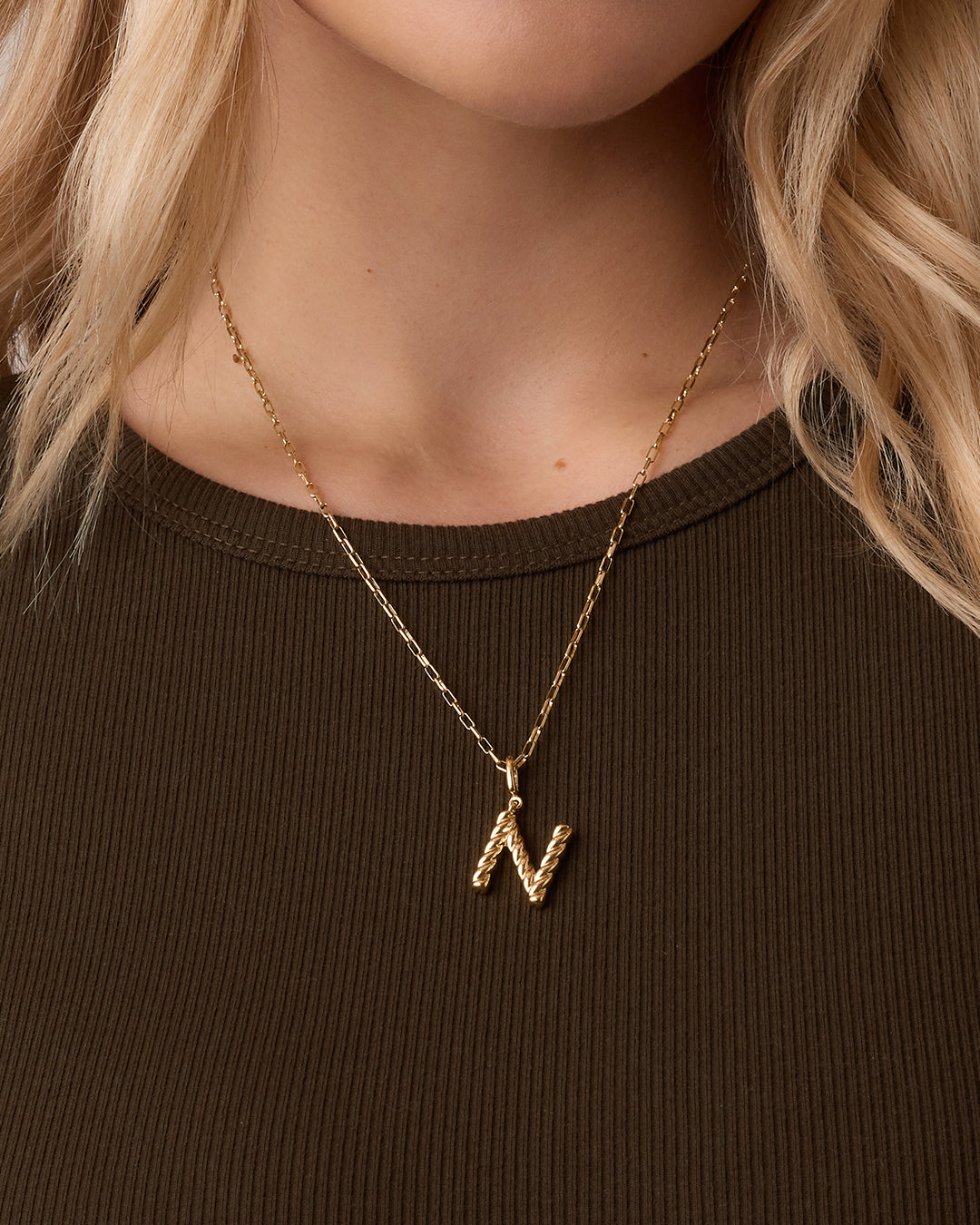 Crew Alphabet Statement Charm
