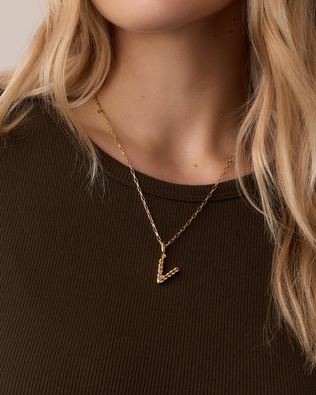 Crew Alphabet Statement Charm