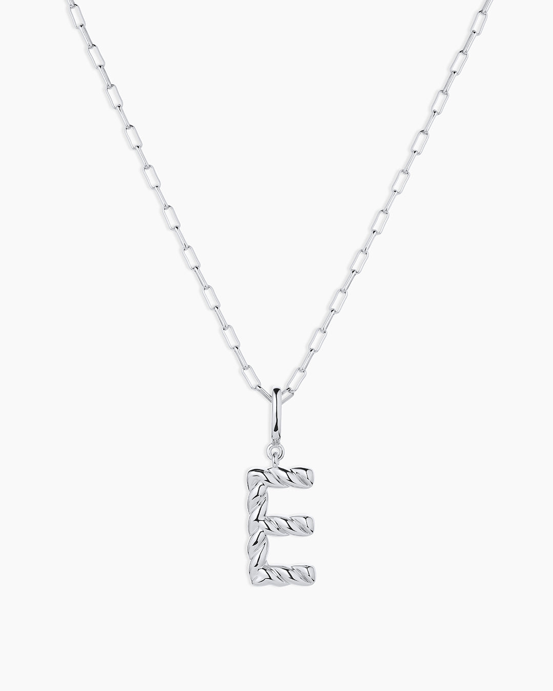 Crew Alphabet Statement Charm Necklace