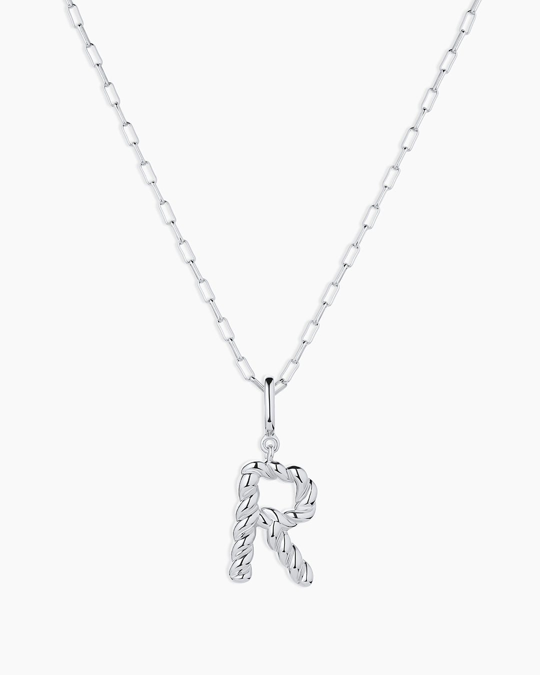 Crew Alphabet Statement Charm Necklace