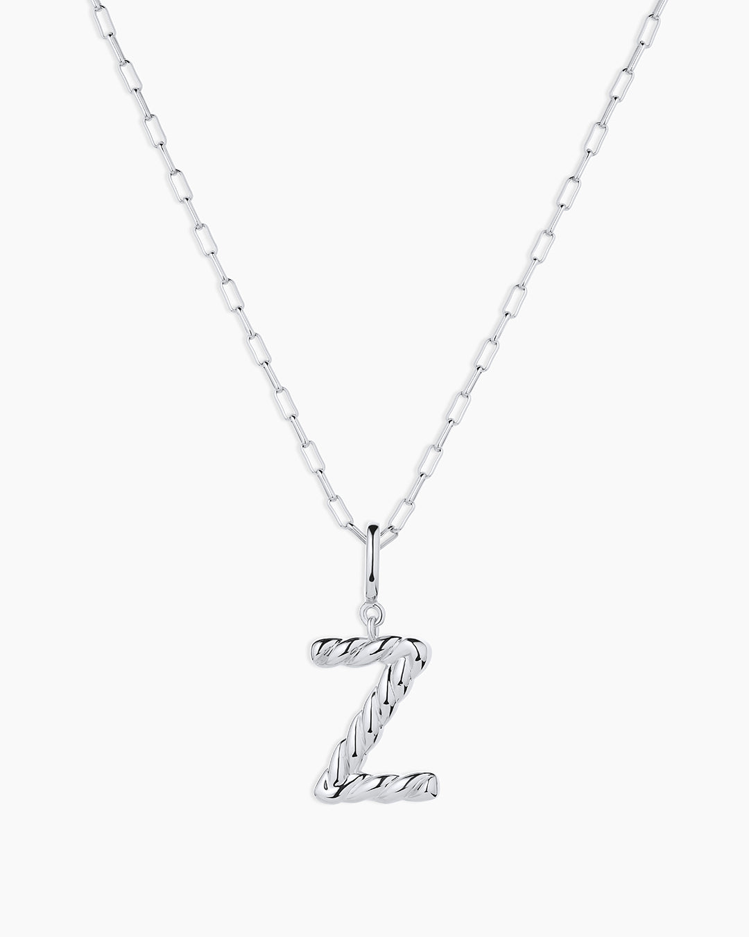 Crew Alphabet Statement Charm Necklace