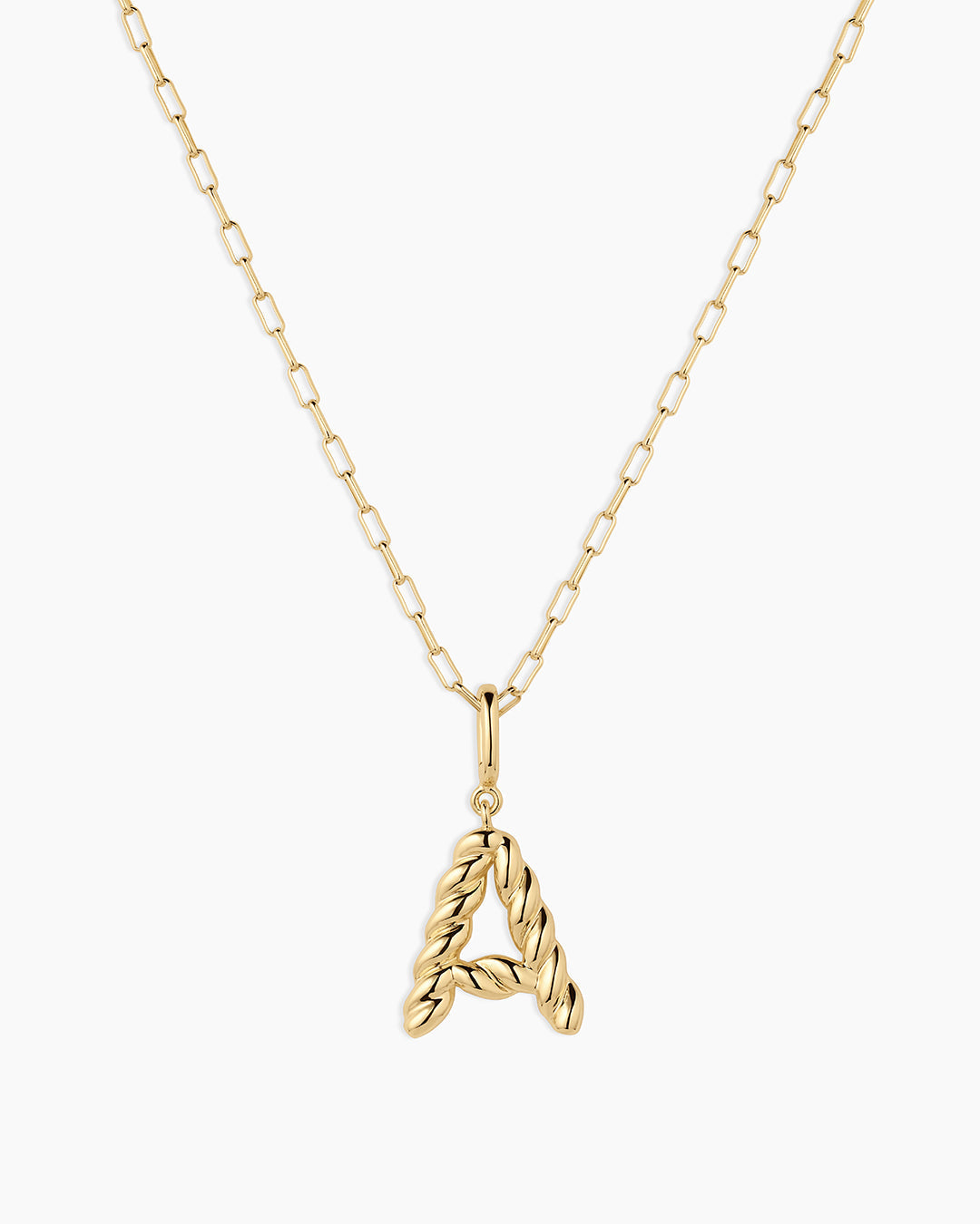 Crew Alphabet Statement Charm Necklace