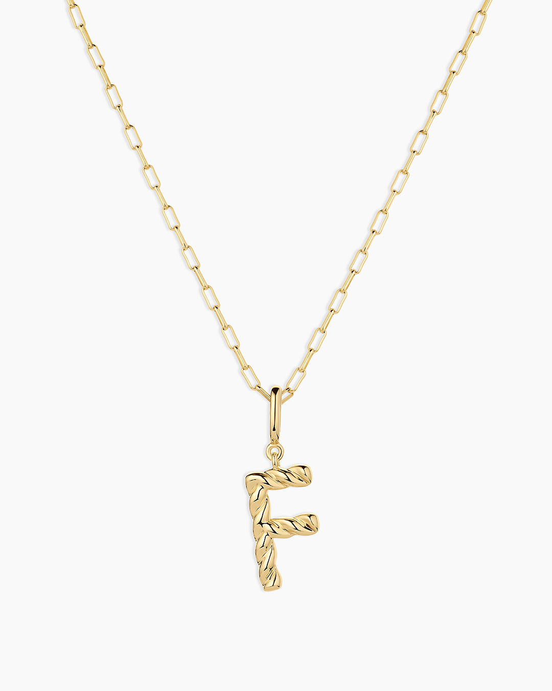 Crew Alphabet Statement Charm Necklace