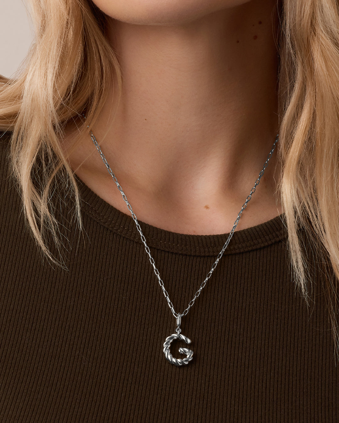 Crew Alphabet Statement Charm
