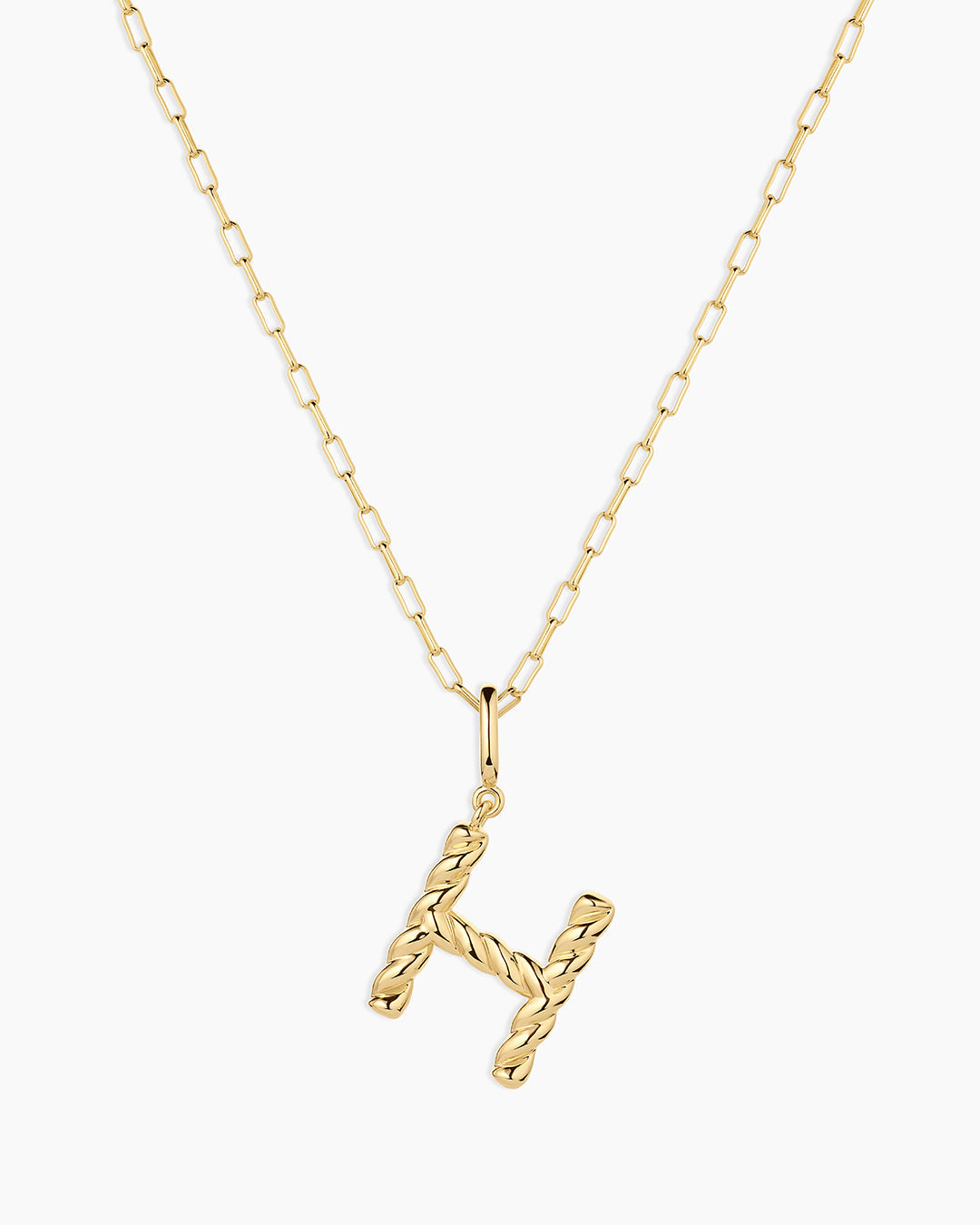 Crew Alphabet Statement Charm Necklace