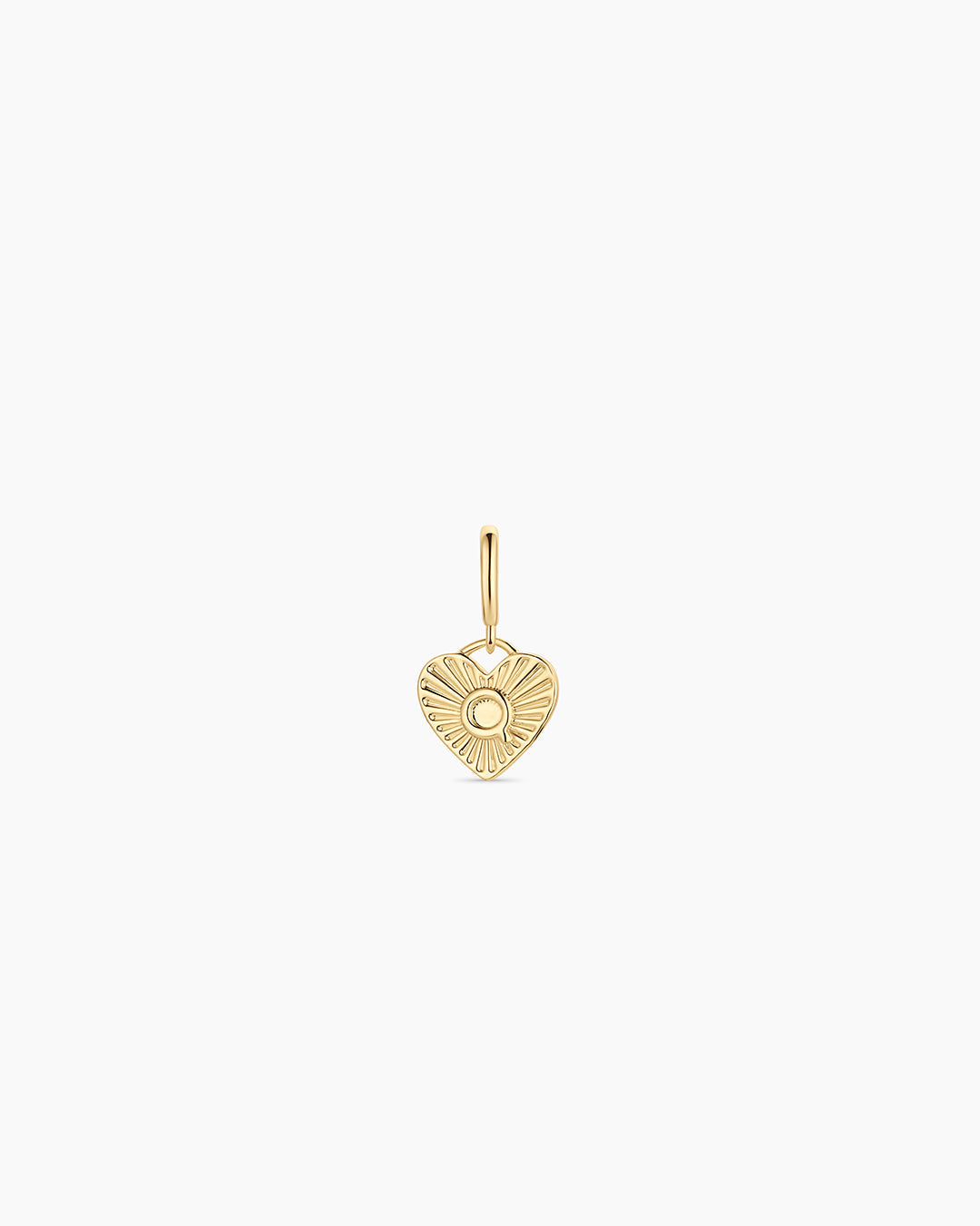 Vintage Heart Alphabet Parker Charm