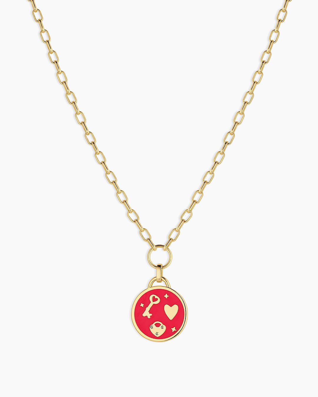 Love U Coin Necklace
