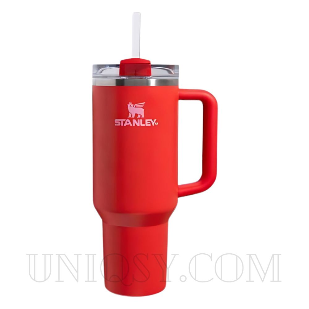 The Quencher 40 OZ Stanley Neon Flowstate Tumbler