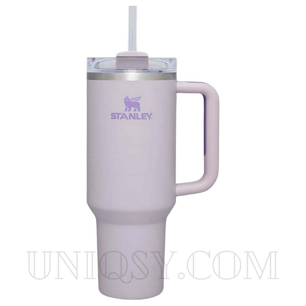 Stanley 40 OZ Tumbler Cup with Handle and Straw